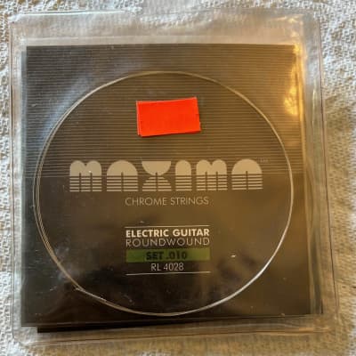 Maxima RL 4028 Chrome Roundwound 10-46 Electric Guitar Strings RL4028 for sale