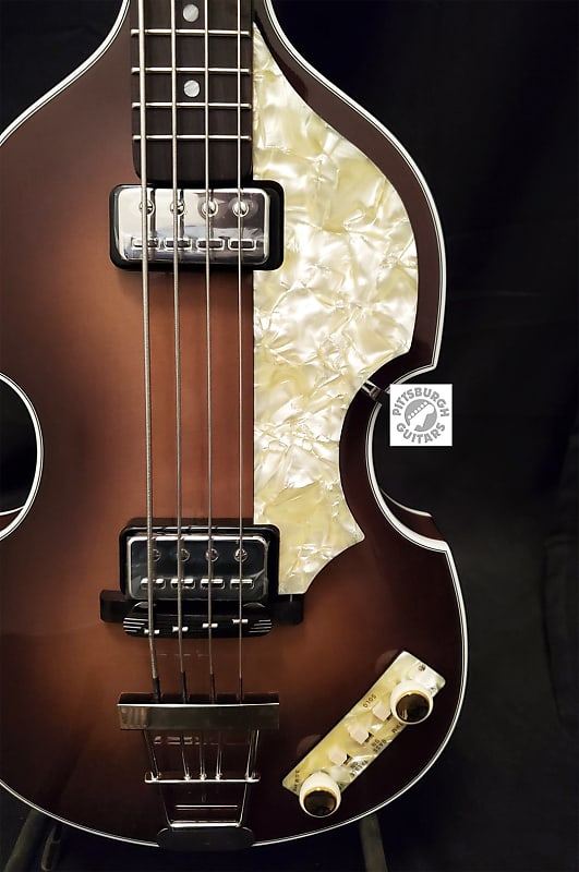 マリHofner 500/1 Vintage63 バイオリンベースドイツ製 New Hofner 500/1 - '63 Violin Bass, Vintage Finish – Andy