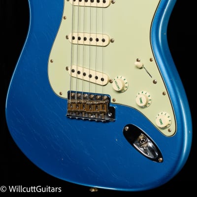 Fender Custom Shop Willcutt True '62 Stratocaster Journeyman Relic Lake Placid Blue '60 Oval C (040) for sale