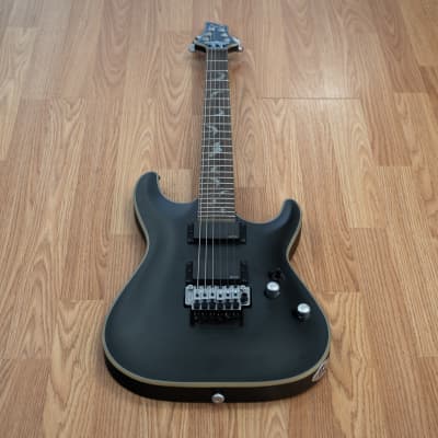 Schecter DAMIEN PLATINUM-6 FR [AD-DM-PTM-FR] (SBK) | Reverb