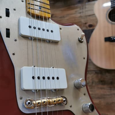 Fender Custom Shop Limited Edition Custom Jazzmaster Relic - Maple Fingerboard, Cimarron Red image 8