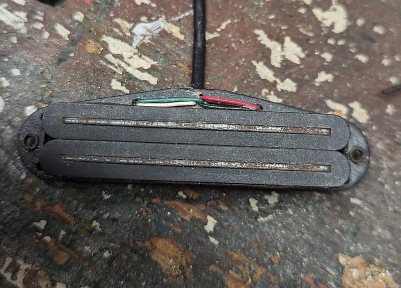 Seymour Duncan Hot Rails 1980's - Black | Reverb