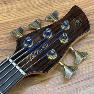 Yamaha TRB5P Amber Improved w/ John East Buffer preamp and better electronics image 11