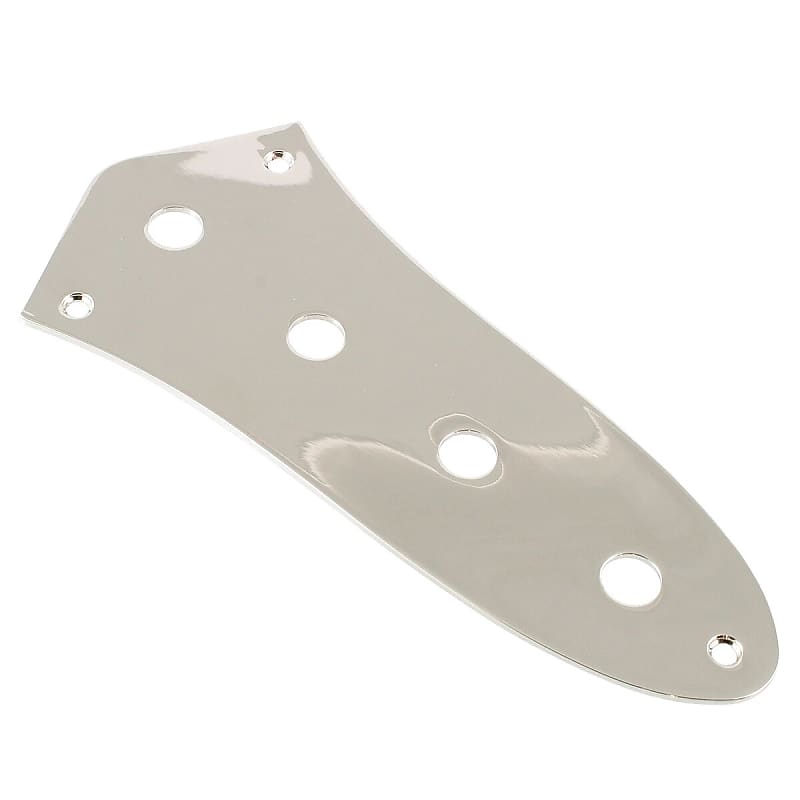 Nickel Control Plate for Jazz Bass Gotoh image 1
