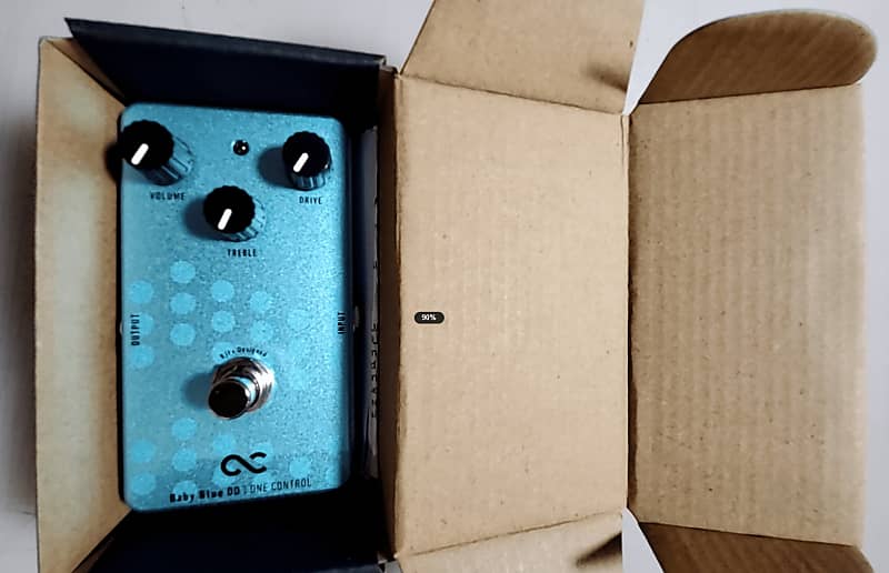 One Control Baby Blue Overdrive OD Pedal image 1