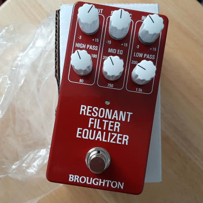 Broughton Resonant Filter Equalizer 2021 Red image 1