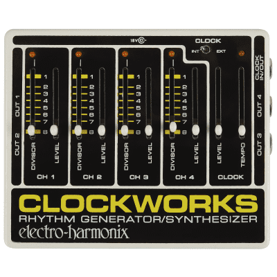 Electro-Harmonix EHX Clockworks Rhythm Generator / Synthesizer Pedal image 2