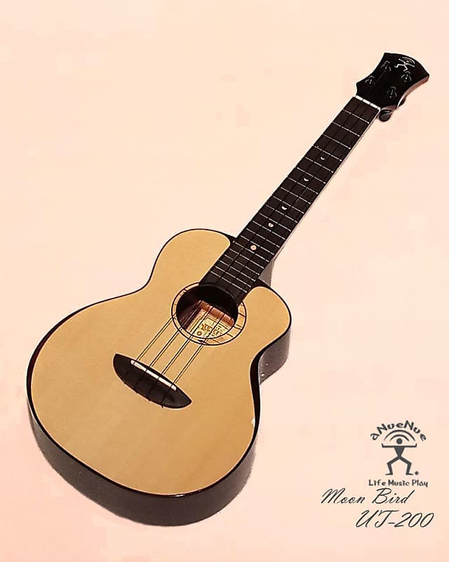 aNueNue UT200 Moon Bird full solid Moon wood & Rosewood Natural Gloss tenor  ukulele