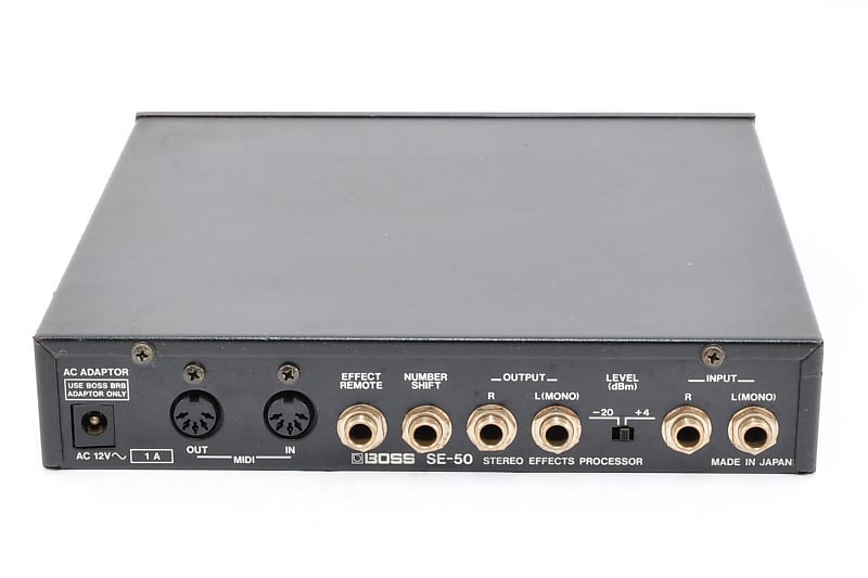 Boss SE-50 Stereo Effects Processor w/Adapter Pro Made In Japan Used From  Japan #ZD18840 | Reverb