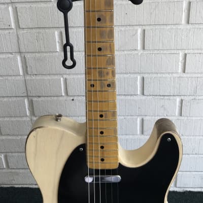2016 Breaze  50’s Custom T  Blonde Ash Electric Guitar image 2