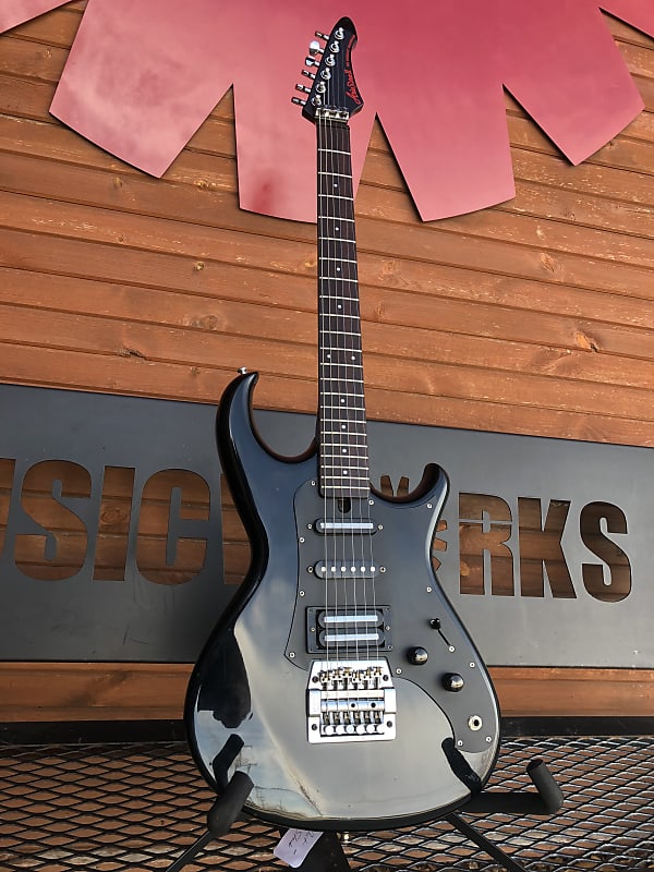 Aria Pro II Knight Warrior - Black - Mid 80's | Reverb