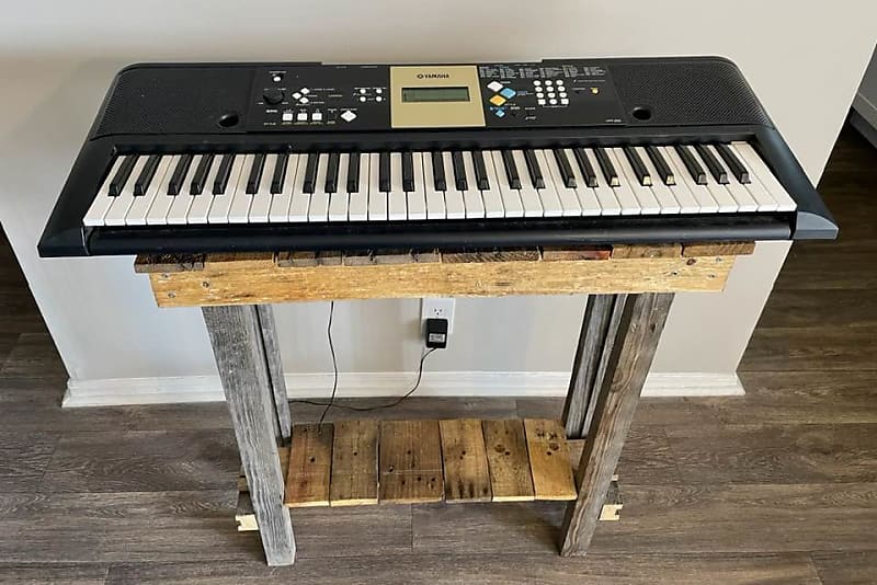Yamaha YPT-220 61-Key Digital Piano Keyboard with Power Cord
