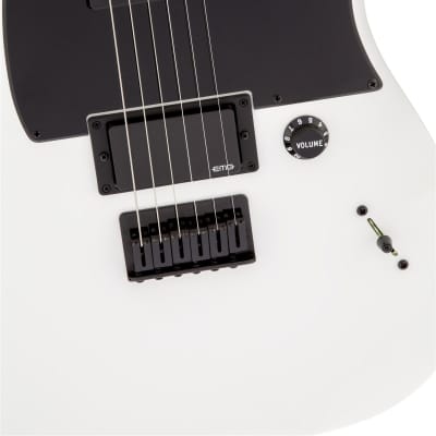 Fender Jim Root Telecaster Electric Guitar Ebony FB, Flat White image 4
