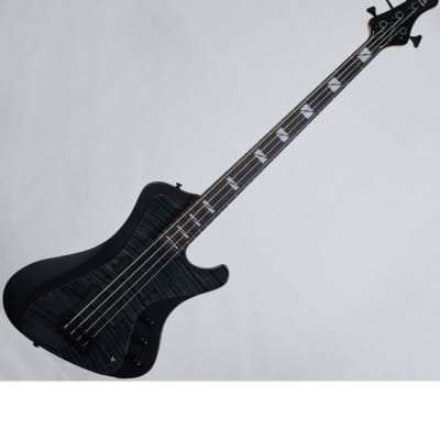 ESP LTD John Campbell JC-4FM Signature Electric Bass See Thru Black Satin Sides image 9