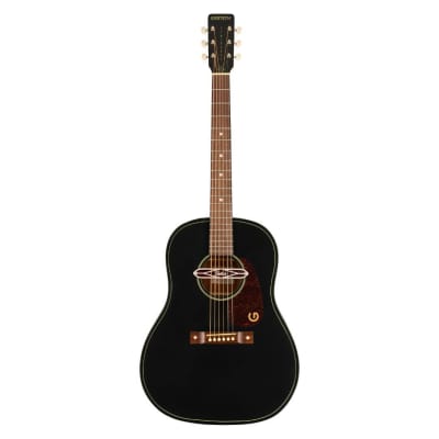 Gretsch Deltoluxe Dreadnought Acoustic Guitar (Black Top) for sale
