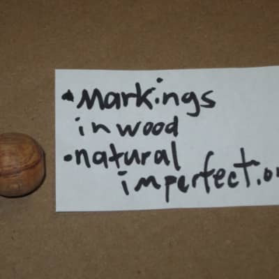one pair new old stock (but ONE head has visible impressions) Mike Balter MB8B (8B) Hard Keyboard Mallets, 7/8" rosewood round HEADS and natural birch HANDLES - mid to late 1990s (+ packaging) Unwound Series image 19