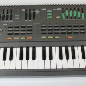 Yamaha PSS 460 Portasound FM Synthesizer Keyboard Portable w Editing Sliders image 1