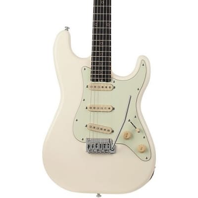Schecter Guitar Research Nick Johnston Traditional Atomic Snow Mint Green Pickguard for sale