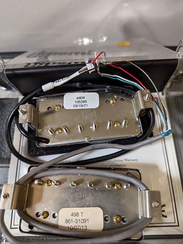 Gibson】ピックアップ 490r 498tセット Gibson 490R/498T Pickup Set