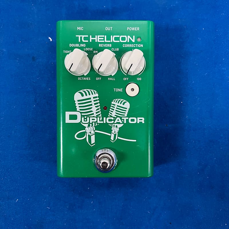 Used TC Helicon Duplicator Vocal Effects Stompbox Pedal