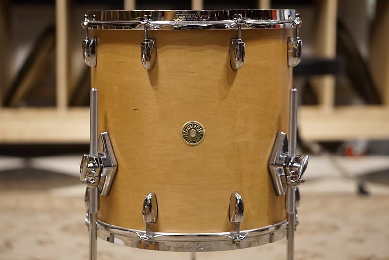 Gretsch Broadkaster Classic Satin Maple 14x14 Floor Tom Reverb