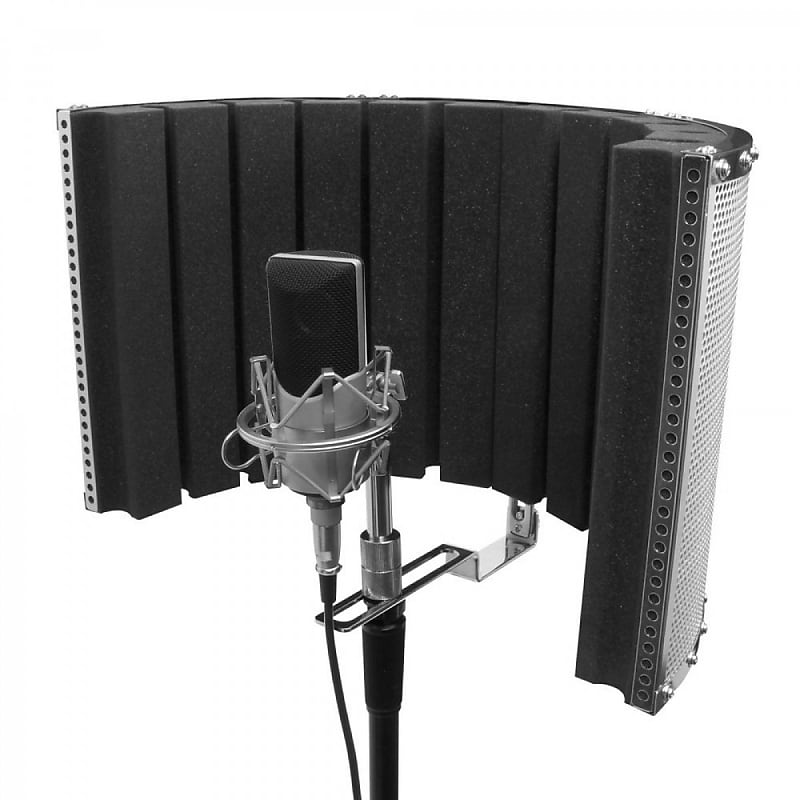 On Stage Stands ASMS4730 Microphone Isolation Shield - Floor model image 1