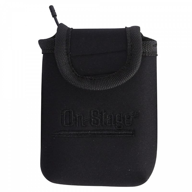 OnStage MA1335 Wireless Transmitter Pouch w/ Guitar Strap Reverb