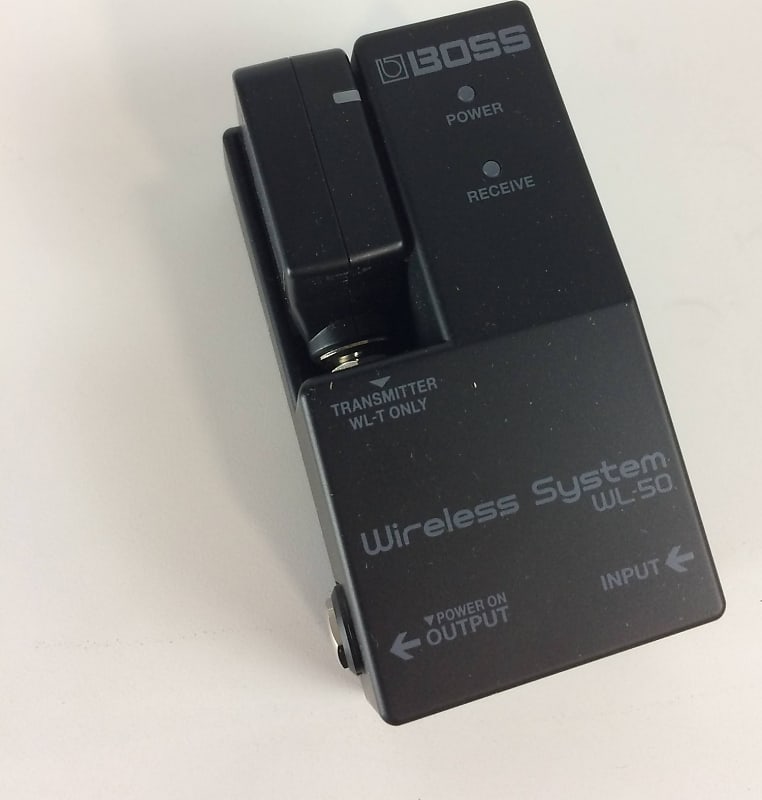 Boss WL50 Guitar Pedalboard Wireless System Reverb