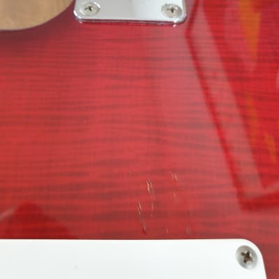 Fender ST 58 VM. MIJ, 'Order Made' '92 - Foto flame  red image 18