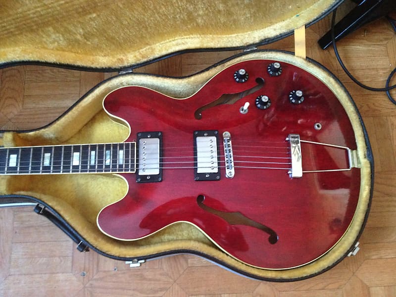 70's 1975 Greco SA 550 W Japan with hardcase ES style