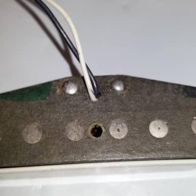 FENDER STRATOCASTER PICKUP early1980s Grey Bottom, meter read 5.93 image 6