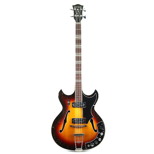 Vintage 1967 Hofner Model 500/8BZ Electric Bass Guitar | Reverb