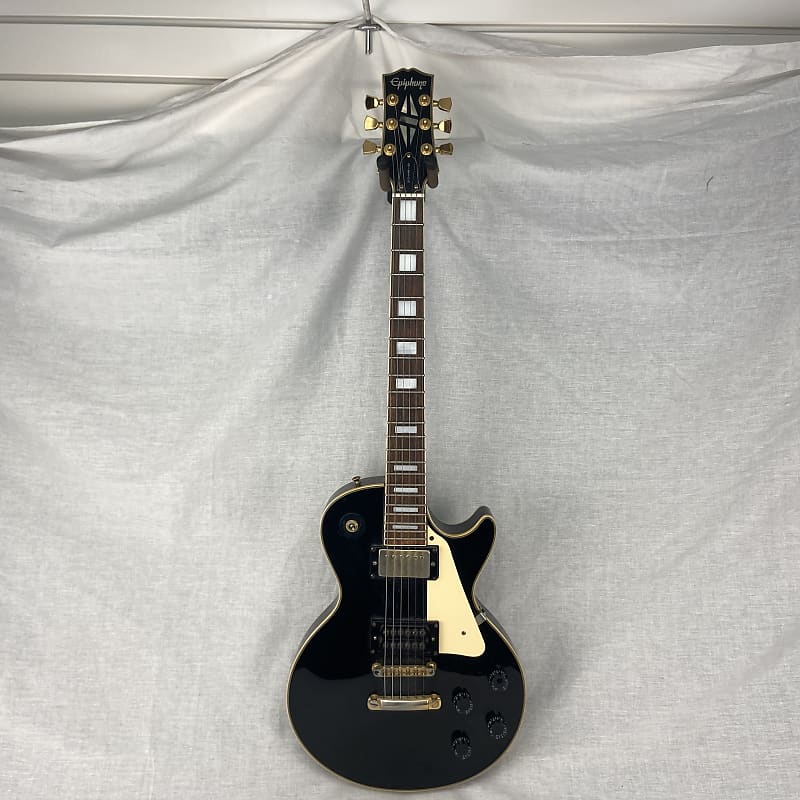 メンテ済｜Epiphone Les Paul Custom ブラック Epiphone IGC Les Paul Custom Ebony - Electric Guitar