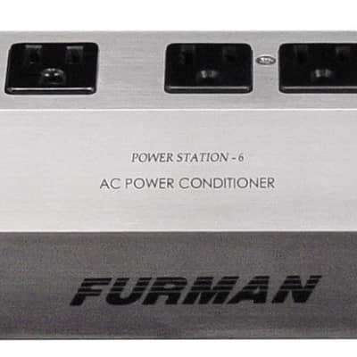 Furman PST 6 Standard Level 6 Outlet Power Conditioning,15 Amp, Aluminum Chassis image 1