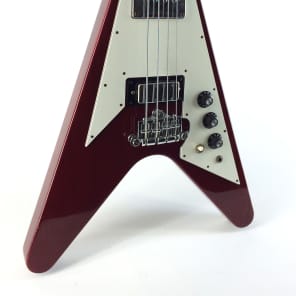 Greco Flying V Bass, Heritage Cherry, MIJ, 1975, RARE | Reverb