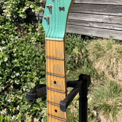 Fender Custom Shop #S20 Limited Edition  60's Custom Telecaster Thinline Relic-Seafoam Green Sparkle w/Case image 11