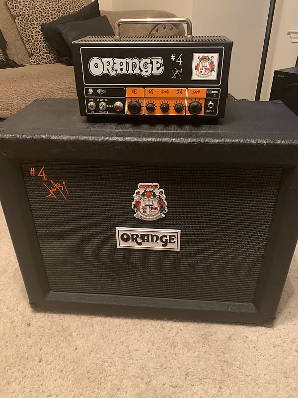 Orange Jim Root #4 Terror halfstack Black | Reverb