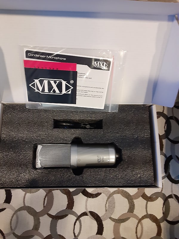 MXL V250 Condenser Microphone 2010s - Silver image 1