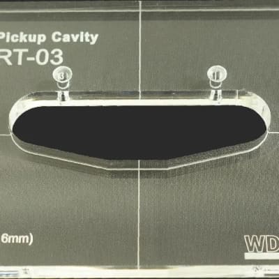 WD Music Products Routing Templates For Guitar Or Bass Pickups Strat Pickup Cavity for sale