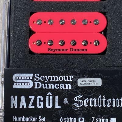 Seymour Duncan Nazgul Bridge & Sentient Neck 6 String Black