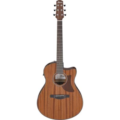 Ibanez AAM54CE Acoustic Guitar | Open Pore Natural image 10
