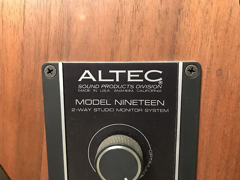 Vintage Altec Lansing Model Nineteen 19 Speakers | Reverb