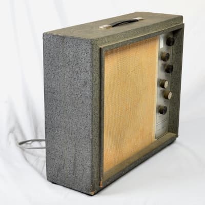 Silvertone Model 1482 5-Watt 1x12 Guitar Combo 1960s - Black image 2