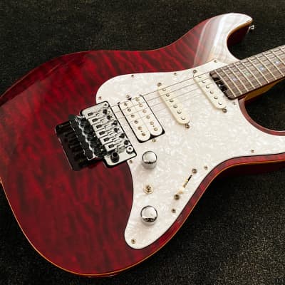 ESP Edwards E-SN-145FR 2008 Black Cherry / Rose - EXCELLENT ESP Edwards E-SN-145FR 2008 Black Cherry / Rose - EXCELLENT