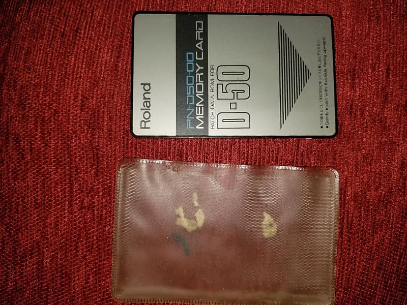 Roland Factory Patch Data Rom Card Pn-d50-00 image 1