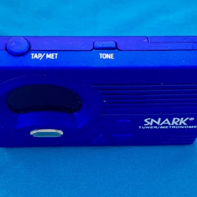 Snark SN-3 Guitar/Bass Chromatic Tuner/Metronome 2010s - Blue image 6
