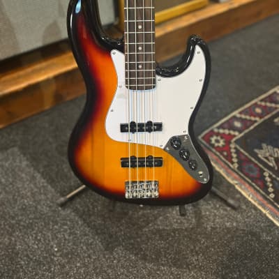 NEW - Aria STB bass, Sunburst / White Pickguard, Bass Guitar for sale