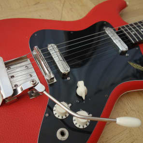 Klira Ohio guitar ~1965 Red Tolex - made in Germany image 4