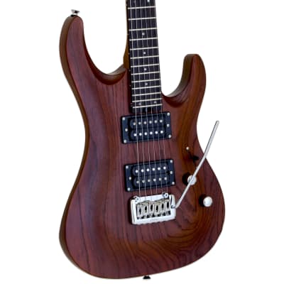 Aria Pro II MAC-DLX Stained Brown for sale