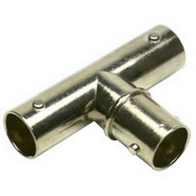 Emerson 28-81417 75 Ohm BNC 3-Way Female T Connector Adapter for sale